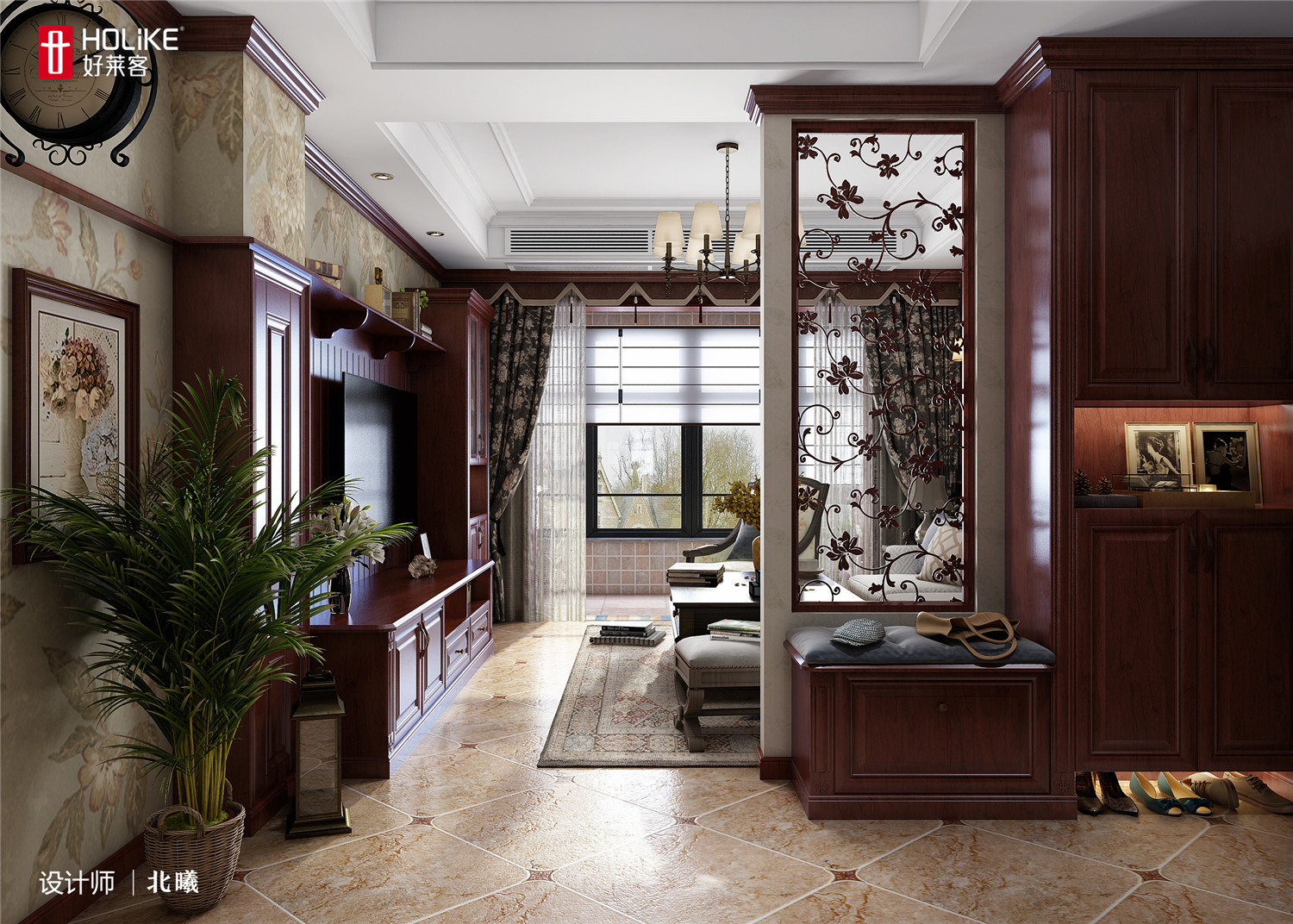 美剧看多了，她竟然把86㎡的新家装成美式乡村风！