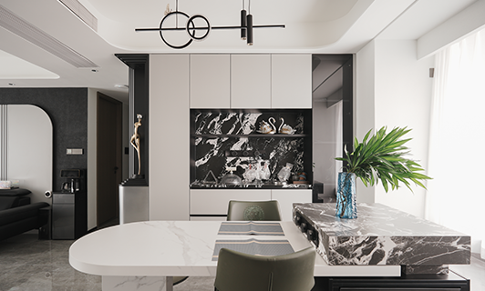 145㎡意式极简豪宅曝光！85后企业家用黑白灰演绎‘低调的奢华’，邻居直呼高级！
